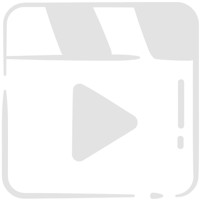 A pixelated black icon of a clapperboard with a play button in the center, representing video or movie content for viewers in New Haven, Middlesex & New London County.